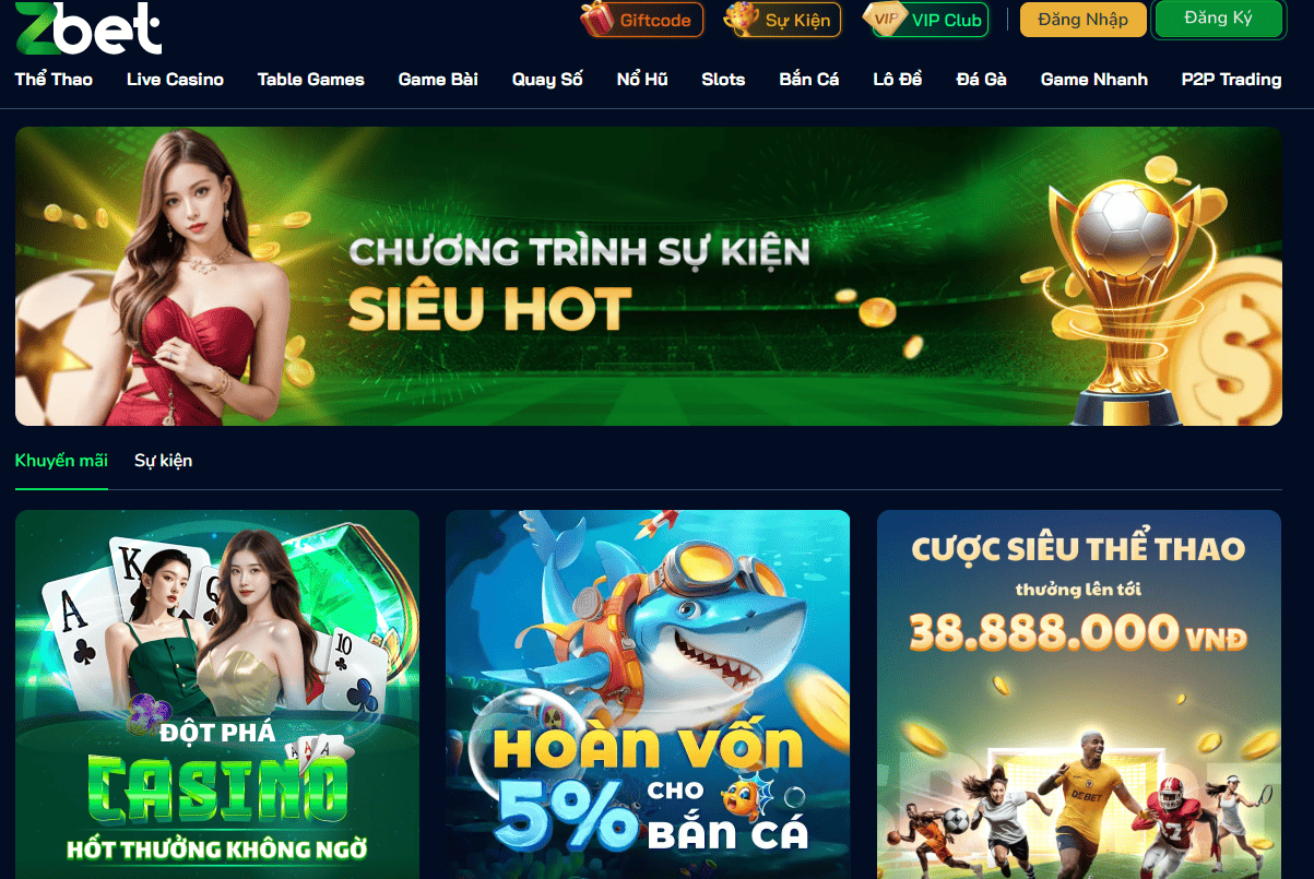 ZBET Sự Lựa Chọn Hoàn Hảo Cho Các Tín Đồ Cá Cược Online 2 Lý do khiến ZBET được nhiều game thủ quan tâm