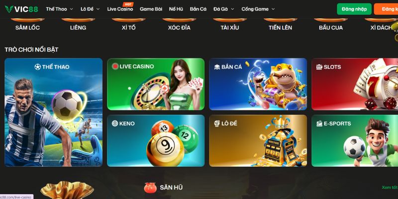 Cá cược thể thao siêu hấp dẫn tại VIC88- Hàng loạt các giải đấu lớn