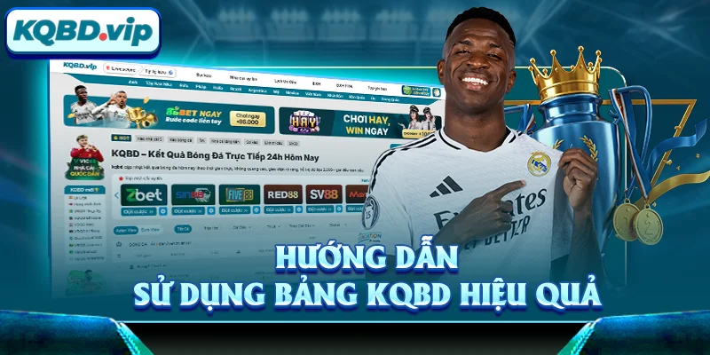 Hướng dẫn sử dụng bảng KQBD hiệu quả