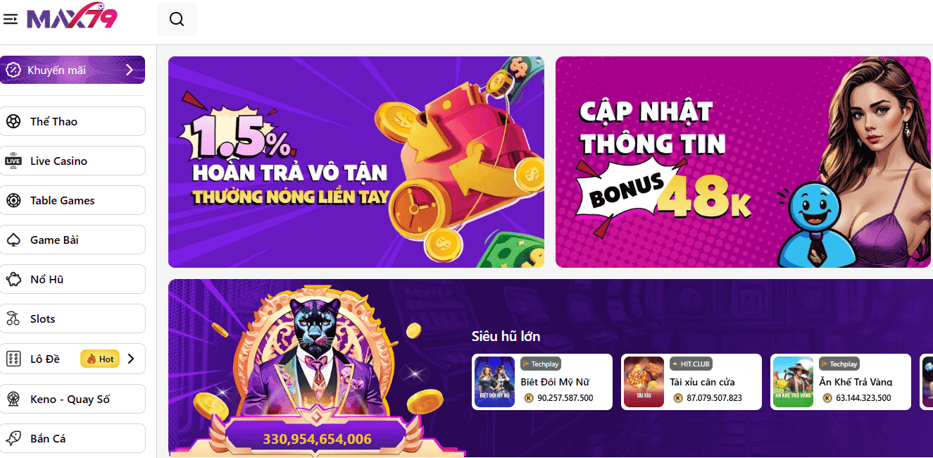 Max79 - Nhà Cái Cá Cược Trực Tuyến Hàng Đầu Châu Á 1 Tổng quan về nhà cái MAX79